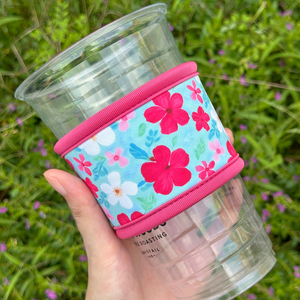 Diseño personalizado reutilizable aislado solo neopreno soporte para taza de café frío neopreno burbuja té taza manga Koozy soporte cubierta portador - Product Image 2