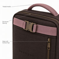 Sac à dos pour ordinateur portable imperméable en polyester avec compartiment pour ordinateur portable, unisexe, 0,62 kg, sac à dos de voyage d'affaires
