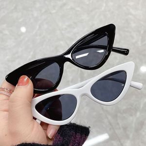 2022 Fashion Cute Girls Children <b>Candy</b> Color Sunglasses Small Frame Cat <b>Eye</b> Sunglasses for Kids - Product Image 4