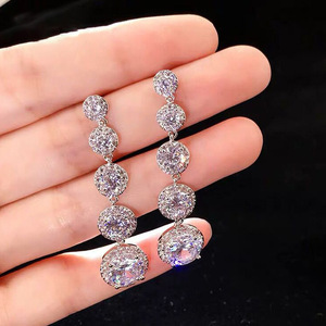 Eleganti Orecchini Pendenti Lunghi per Donne, Accessori per Orecchie Semplici e alla Moda per Uso Quotidiano - Product Image 4