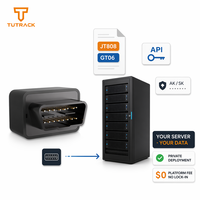 Localizador OBD 4G Plug and Play, Sin Costos Recurrentes, Propiedad de Datos, GPS en Tiempo Real, BDS, LBS, Geocerca, Rastreador GPS OBD para Flotas