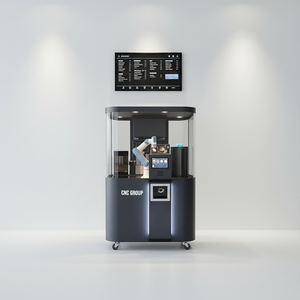 Máquina Expendedora de Café Espresso Comercial Automática y Colaborativa, con Compresor de Refrigeración, 1 Año de Garantía, 20-150 - Product Image 1