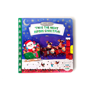 Regalo <span class=keywords><strong>de</strong></span> <span class=keywords><strong>Navidad</strong></span> directo <span class=keywords><strong>de</strong></span> fábrica para niños, Twas La noche antes <span class=keywords><strong>de</strong></span> <span class=keywords><strong>Navidad</strong></span>, libros <span class=keywords><strong>de</strong></span> cuentos para dormir, libro para niños - Product Image 2