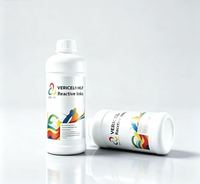 Encre réactive à haute résistance des couleurs pour tête d'impression Kyocera, 1L, encre à base d'eau pour impression numérique textile sur tissu coton-cellulosique