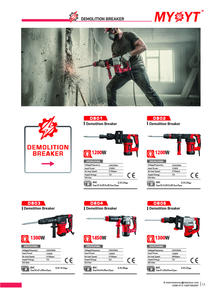 800w תעשייתי & diy כיתה קדוח פטיש סיבובי קומפקטי SDS-PLUS 4 פונקציות 2.7j אנרגיה עם אחיזה רועשת - Product Image 3