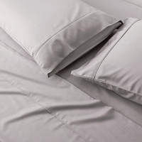 Ensemble de draps en satin de lyocell de bambou biologique écologique, housse de couette tissée avec un nombre de fils de 300, utilisable toute l'année
