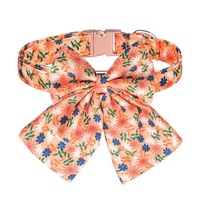 Accessoires pour animaux de compagnie collier et laisse pour animaux de compagnie personnalisés en gros collier de nœud papillon pour chien à la mode