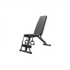 Multifunctionele verstelbare sit-up bank met <span class=keywords><strong>squat</strong></span> <span class=keywords><strong>rack</strong></span>, weerstandsbanden, opvouwbaar, unisex, fullbody trainingsapparaat - Product Image 4