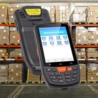 Gratis SDK HC600S 4 Pulgadas de Mano Android Pda Terminal Robusto Industrial Móvil PDA Escáner de Código de Barras Terminal de Recolección de Datos