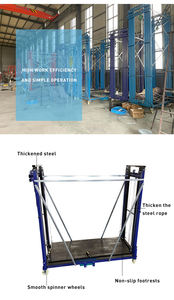 Elektrische Steigers Hefplatform Vouwlift Voor Woningrenovatie Bouwplaats Werk Draagbaar En Verplaatsbaar - Product Image 5