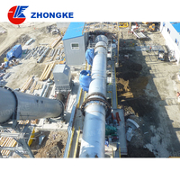 Four rotatif pour réactivation active du carbone et installation DRI-Four rotatif à haute température pour bauxite, calcaire, argile
