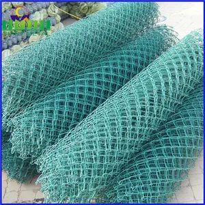 Factory Galvanized Wire Mesh Fence Panel Zinc Coated Chain Link Steel Iron Frame Square Basketball Ground Gates Trellises Rolls
