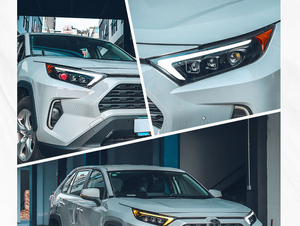 AURON Nouveau phare LED 32V 60W pour mise à niveau et rétrofit 2020-2023, construction en aluminium, lumière blanche 6000K, 6000 lumens, 12V, compatible Rav4 US - Product Image 4