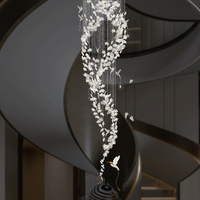Cable de fibra brillante de fibra óptica de plástico con chaqueta limpia Araña de iluminación de fibra óptica