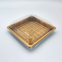 Conteneurs en plastique de luxe JY-81205, boîte pour usage en restaurant, emballage alimentaire en plastique, boîte à sushi en plastique
