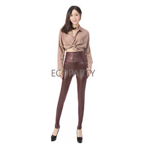 Vente en Gros Extra Long Taille Haute Meilleur Leggings en Faux <span class=keywords><strong>Cuir</strong></span> pour Femmes - Product Image 1