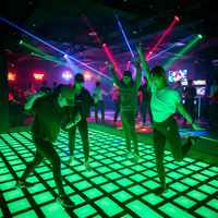 Juego Interactivo de Pista de Baile LED - Juegos de Piso Activos para Niños y Adultos, Entretenimiento para Fiestas