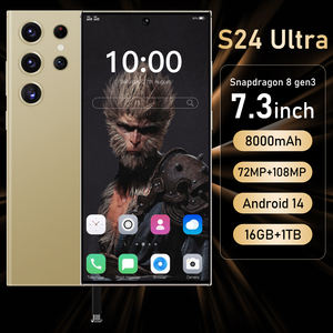 S24 Ultra 2025 5G di Alta Qualità Reale con Memoria Flash da 12GB+512GB, Schermo da <span class=keywords><strong>7</strong></span>.3 <span class=keywords><strong>Pollici</strong></span> per Gaming ad Alte Prestazioni, Android 14, Telefono <span class=keywords><strong>Cellulare</strong></span> Sbloccato a Basso Costo - Product Image 5