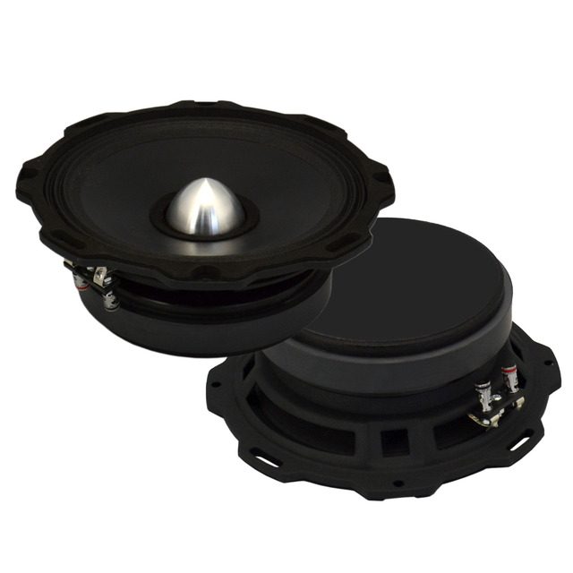 MID-630 6.5" 4 Ohms Real RMS 100W Midbass Midrange Car Audio Speaker American Bass