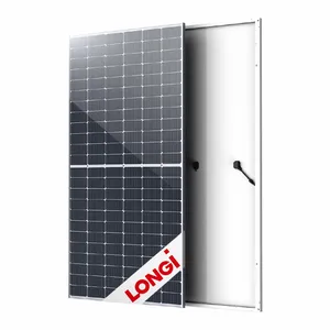 Solar Energy System Longi Technology Co. Ltd Panels 540 550 555 Watt Plates Agent 5kw Solar Longi De 550w