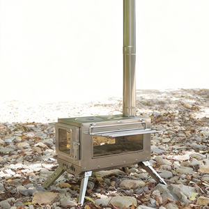 Cuisinière avec four, haute technologie, économie d'énergie, ensemble de cheminée en acier, style ferme, adapté aux grandes altitudes, poêle à bois d'intérieur - Product Image 5