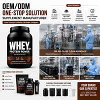 Suplemento de Proteína de Suero de Leche OEM |   Proteína en Polvo para Nutrición Deportiva de Marca Privada con Fórmula y Empaque Personalizados