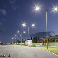 Module de lentille en verre matriciel pour lampadaire LED, boîtier en aluminium ADC12, IP65 IK08 AC100-277V, éclairage routier