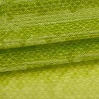 Tissu en maille tricotée à paillettes vertes, résistant aux plis, avec broderie de sequins, idéal pour les mariages - Vente en gros usine