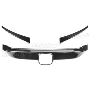 Cadre de calandre avant de voiture, couverture de calandre, décoration pour Honda Civic 10ème génération, kit carrosserie, accessoires auto - Product Image 6