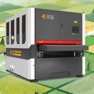 Kullanımı kolay Ejon YZ1300SS cnc yüzey taşlama makinesi 1300mm genişlik düz levha zımpara pas kaldırma için çapak alma makinesi