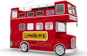 Giostre di Alta Qualità a Basso Prezzo, Giochi da Luna Park, <span class=keywords><strong>Autobus</strong></span> a Due Piani Stile Londinese in Vendita - Product Image 3