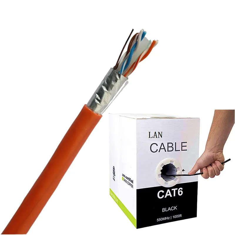 Miglior prezzo cat6 cat5e cavo di rete UTP FTP SFTP Lan cable 305m cat6a patch Cable
