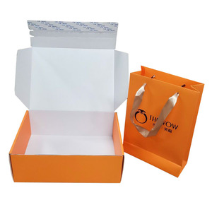 Large Size Custom Adhesive Sticker Closure Corrugated Shipping <strong>Box</strong> Cosmetic Makeup Product Zip <strong>Lock</strong> Mailer <strong>Boxe</strong> Packaging - Product Image 6