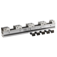 Accessoire de machine-outil CNC de précision directe d'usine étau pneumatique à stabilité améliorée polyvalent pour le montage d'étau de travail des métaux