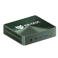 Vente en gros populaire BMAX B6 Power Wins 11 Mini PC 16 Go + 1 To Intel Core i7-1060NG7 Mini PC de jeu Support HD--M / RJ45