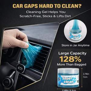 Kit de nettoyage de l'intérieur et des vitres de voiture en 15 pièces, brosse pour volets de ventilation, 180 °   Brosse en verre pivotante et rétractable, mise au point automatique, utilisation multi-scénarios - Product Image 2