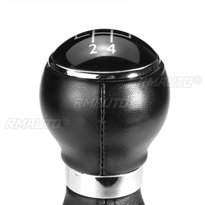 Funda Protectora de Piel para Palanca de Cambios de Coche de 5 y 6 Velocidades para VW Golf MK5 MK6 Golf 5 6 Rabbit Jetta MK6 2010 2011-2014 - Product Image 6