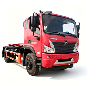 Camion benne à benne basculante Foton Ruivo ES5 avec conteneur à déchets amovible, chargeur de déchets à bras articulé de 12 tonnes pour l'assainissement municipal - Product Image 5