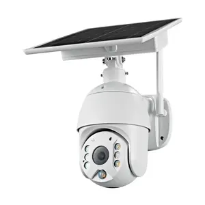 Cámara CCTV de seguridad Solar para exteriores, versión Full HD 1080P 4G, compatible con card-4G sim 4G