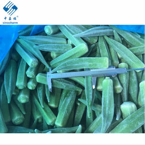 Sinocharm nuovo arrivo alla rinfusa <span class=keywords><strong>IQF</strong></span> verdure surgelate <span class=keywords><strong>Okra</strong></span> con stelo - Product Image 3