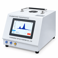 Analyseur de soufre par fluorescence TP-4294X ASTM D4294 EDXRF pour pétrole, huile brute, essence 7mg/kg 50%