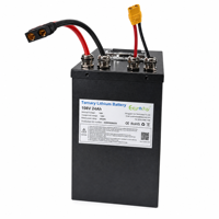 Paket Baterai Lithium Ion Kustom 30S6P 108V 24Ah 180A Kotak Logam untuk Upgrade Sepeda Motor Listrik Altis Sigma Off Road