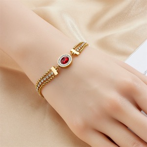 Nouveaux Bracelets de bijouterie fine Bracelets Trendy Butterfly Tree Eye Design <span class=keywords><strong>Chainette</strong></span> Et Bracelet Pour Femme avec acier inoxydable - Product Image 2