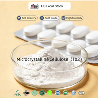 Cellulose microcristalline MCC 102 certifiée HALAL, poudre de qualité alimentaire, durée de conservation de 24 mois, utilisée pour les comprimés et les capsules