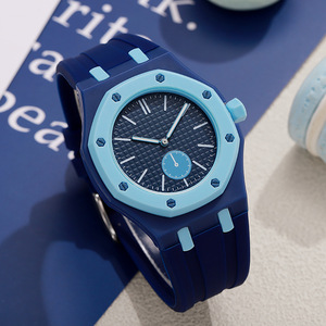 Orologio da Polso Trendy in Acrilico Ottagonale Colorato <span class=keywords><strong>per</strong></span> <span class=keywords><strong>Ragazzi</strong></span> e Ragazze, 43mm 20mm, Impermeabile, al Quarzo, Personalizzabile - Product Image 3