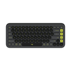 Clavier sans fil Logitech POP ICON Keys Rose, saisie confortable, touches programmables, compatible avec jusqu'à 3 appareils - Product Image 1