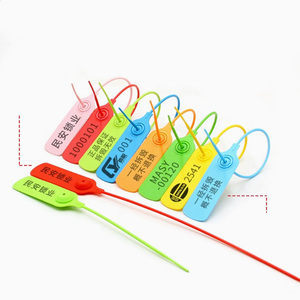 Étiquettes de sécurité en plastique jetables, scellés de sécurité anti-effraction à serrage progressif pour la logistique, les chaussures, les sacs, les conteneurs et la marquage - Product Image 3