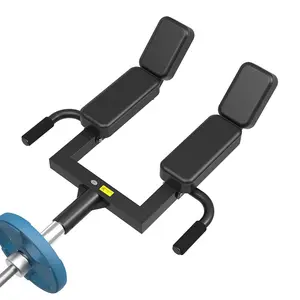 LongGlory Fitness Accesorios Rack Barbell Hombro Squat Push Frame Shrug y Pull Back T-Bar Row Shoulder Press Landmine Atta