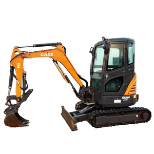 Mini-excavatrice d'occasion CASE CX26C, excavatrice d'origine CASE, d'occasion, avec moteur, pompe et roulement, 2 tonnes, 3 tonnes, brise-roche - Product Image 1
