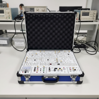 Caja de Experimentos Electrónicos Digital y Analógica, Material Metálico, Equipo de Entrenamiento Educativo para Laboratorio Escolar